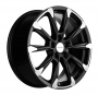 Легковой диск Khomen Wheels KHW1808 7,5x18 5x114,3 ET35 60,1 Black-FP